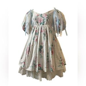 Handmade, babydoll puff dress, medium/large